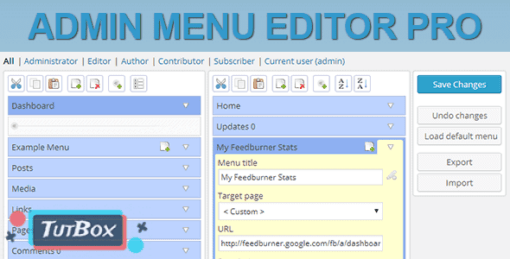 Admin Menu Editor Pro Download