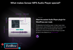 Sonaar Music Pro 3.1 – MP3 Audio Player Plugin for WordPress