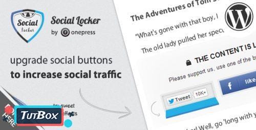 Social Locker for Wordpress download