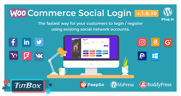 wooCommerce social login download